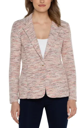 Liverpool Fitted Blazer (lava flow boucle)