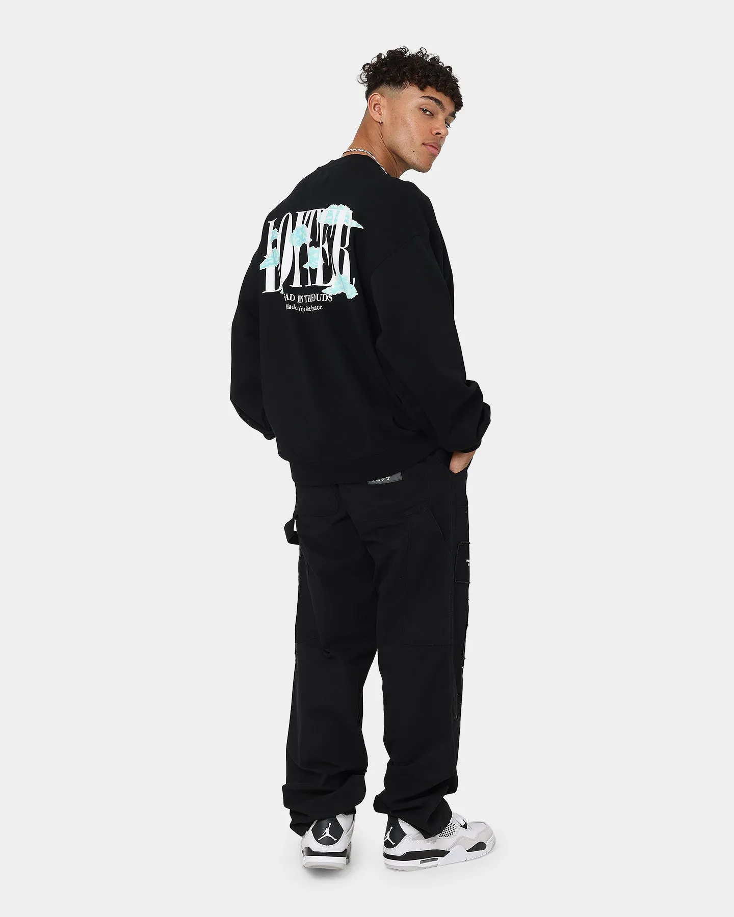 Loiter Cloudland Crewneck Black