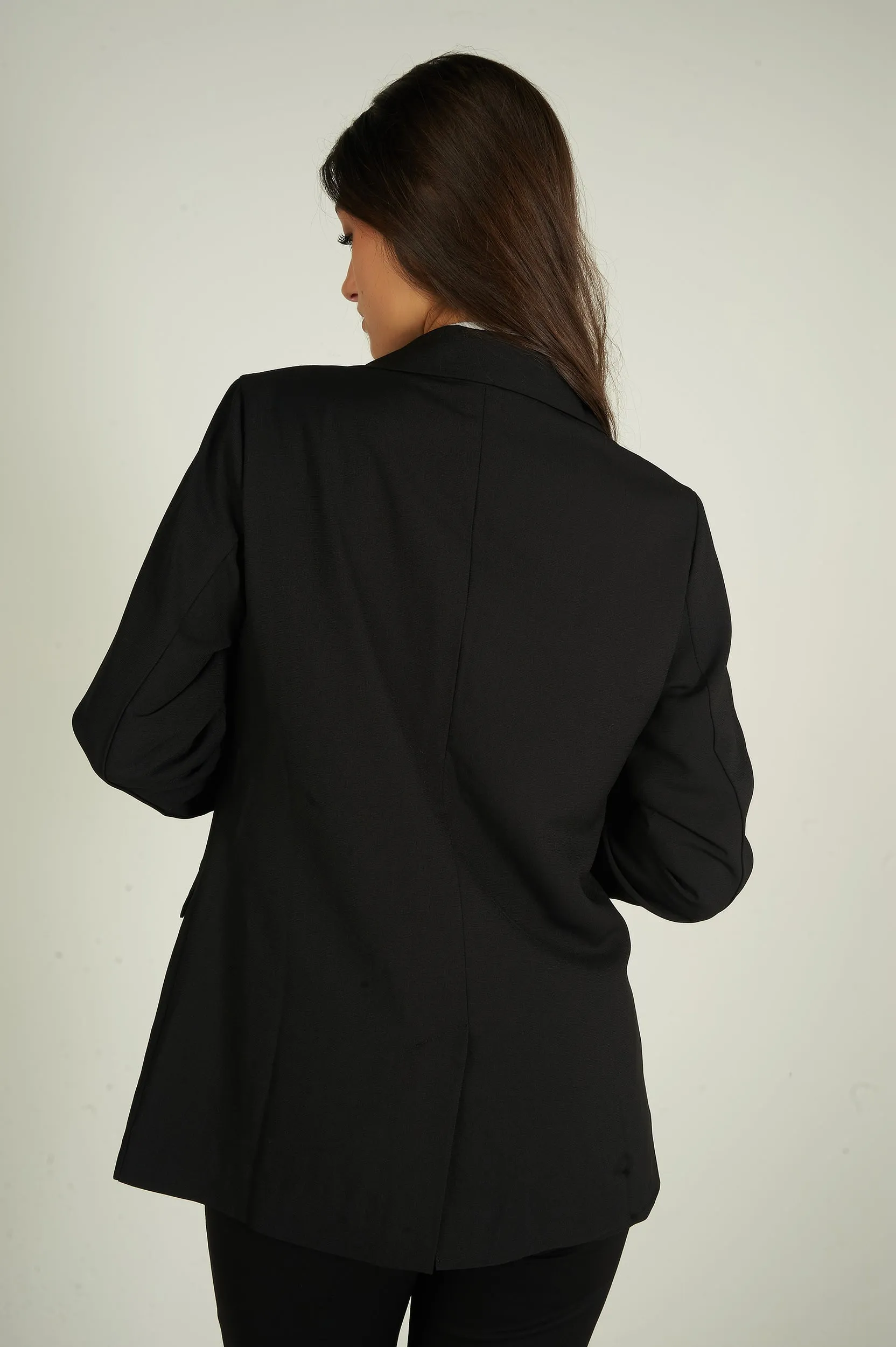 Long blazer à manches longues - H30362-TW159 - (E-A9)