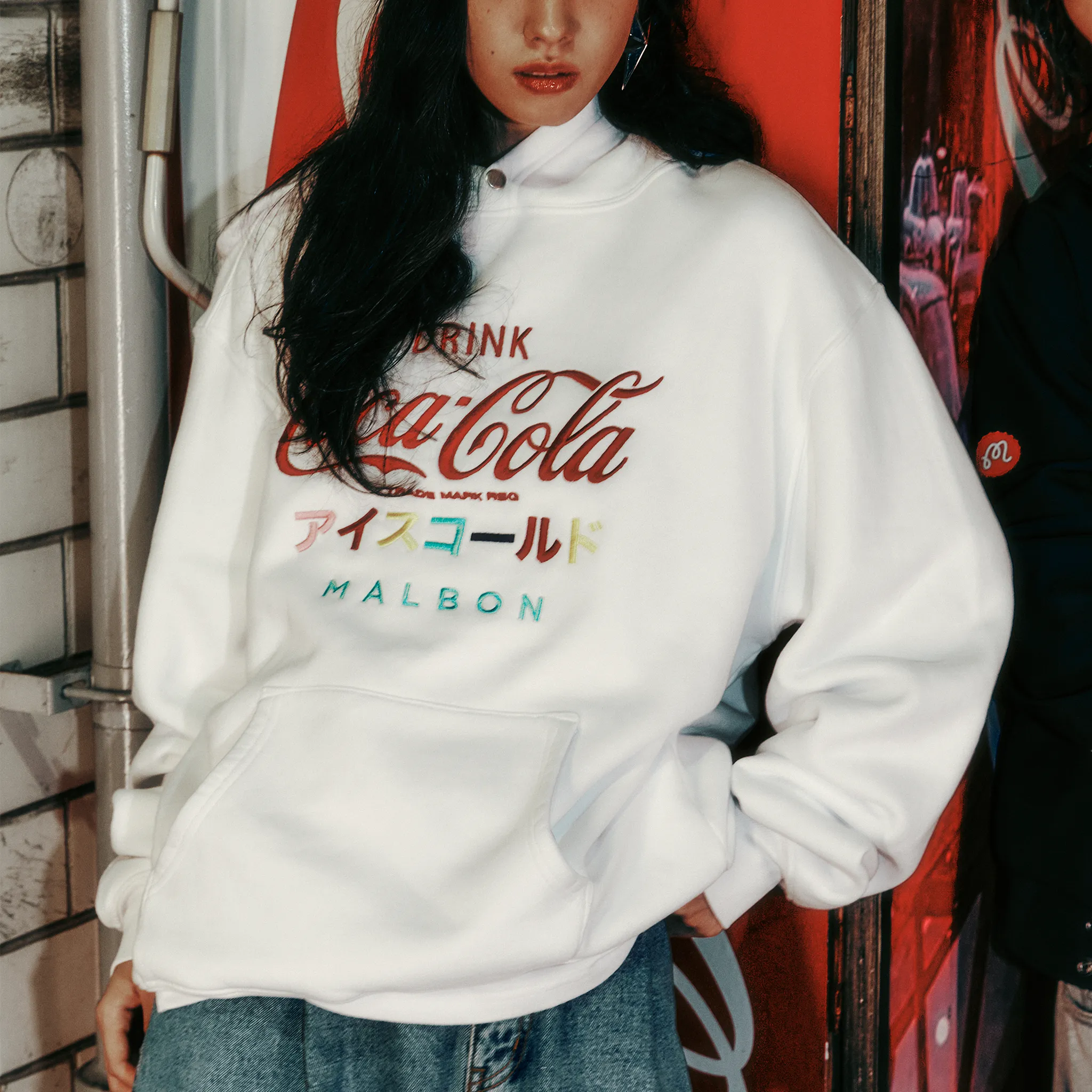 MALBON X COCA COLA ICE COLD HOODIE