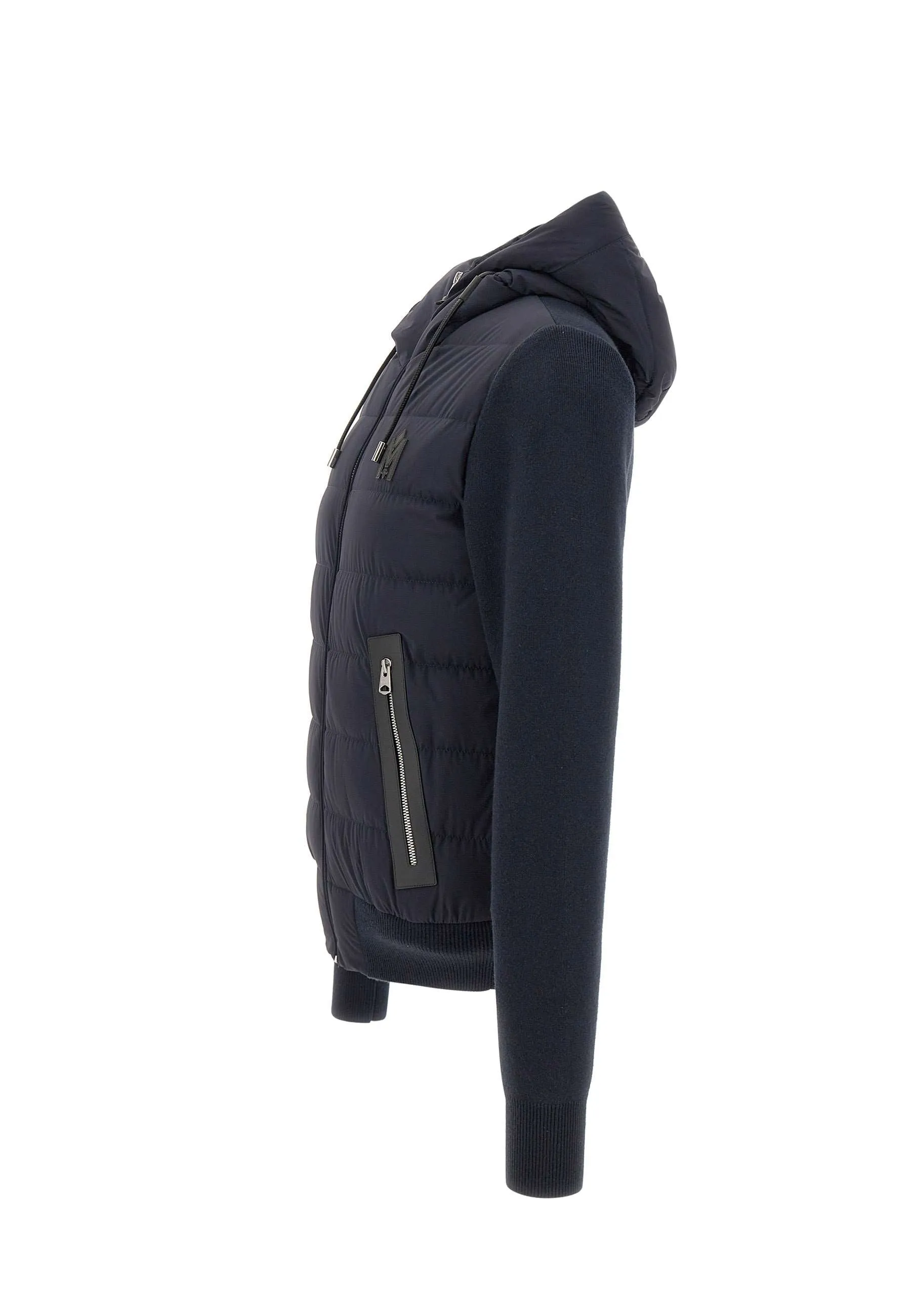 Men's Lightweight Blue Down Jacket