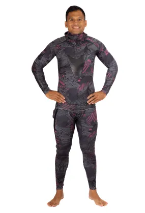 Men’s Pink Fishbone Spearfishing 1.5mm Wetsuit