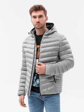 Men'S Quilted Transition Jacket Will Gray