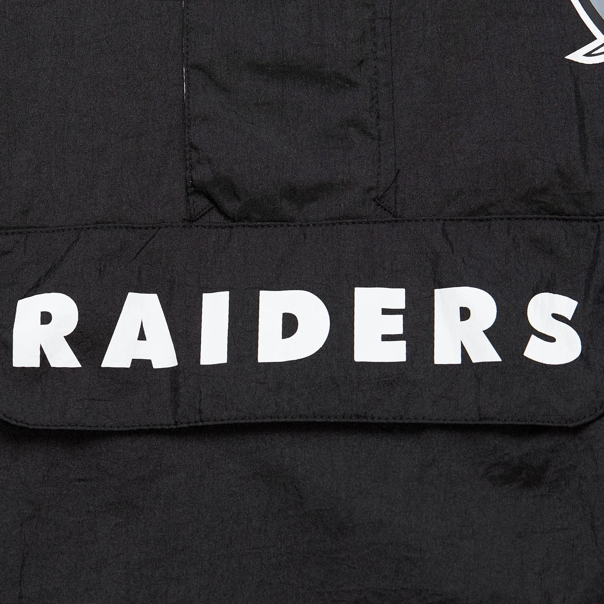 Mitchell & Ness Oakland Raiders Team OG 2.0 Anorak Windbreaker Vintage Logo Jacket