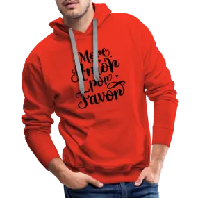 More Amor Por Favor Men’s Premium Hoodie