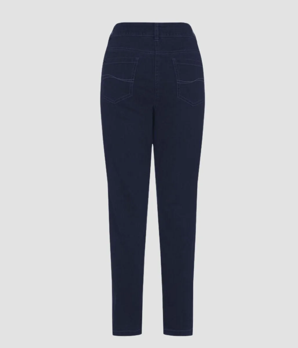 Navy Susie Slim Leg Jeans