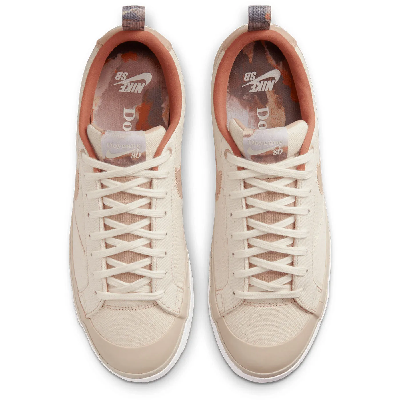 Nike SB x Doyenne Zoom Blazer Low Shoes - Coconut Milk / Rattan - Limestone - Rattan