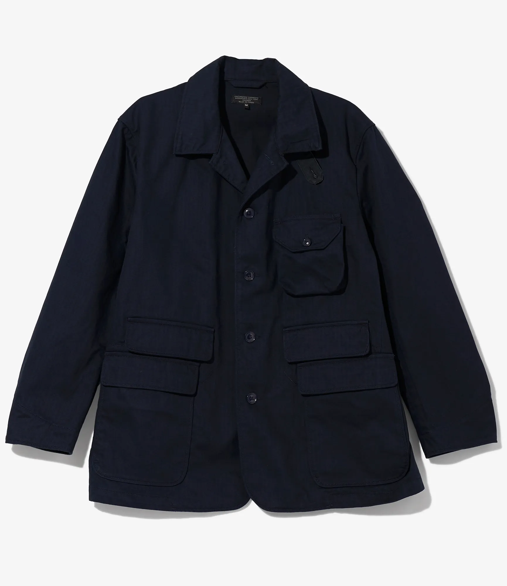 NNY x Blue in Green x Packer - Hunting Blazer - Dk. Navy Cotton Herringbone