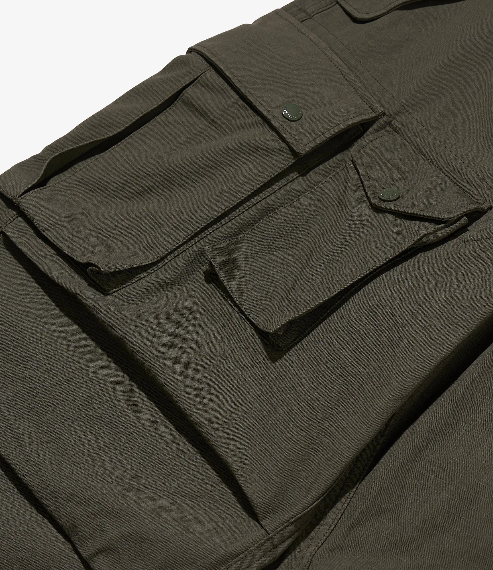 NNY x Blue in Green x Packer - Over FA Pant - Olive H.W. Cotton Ripstop