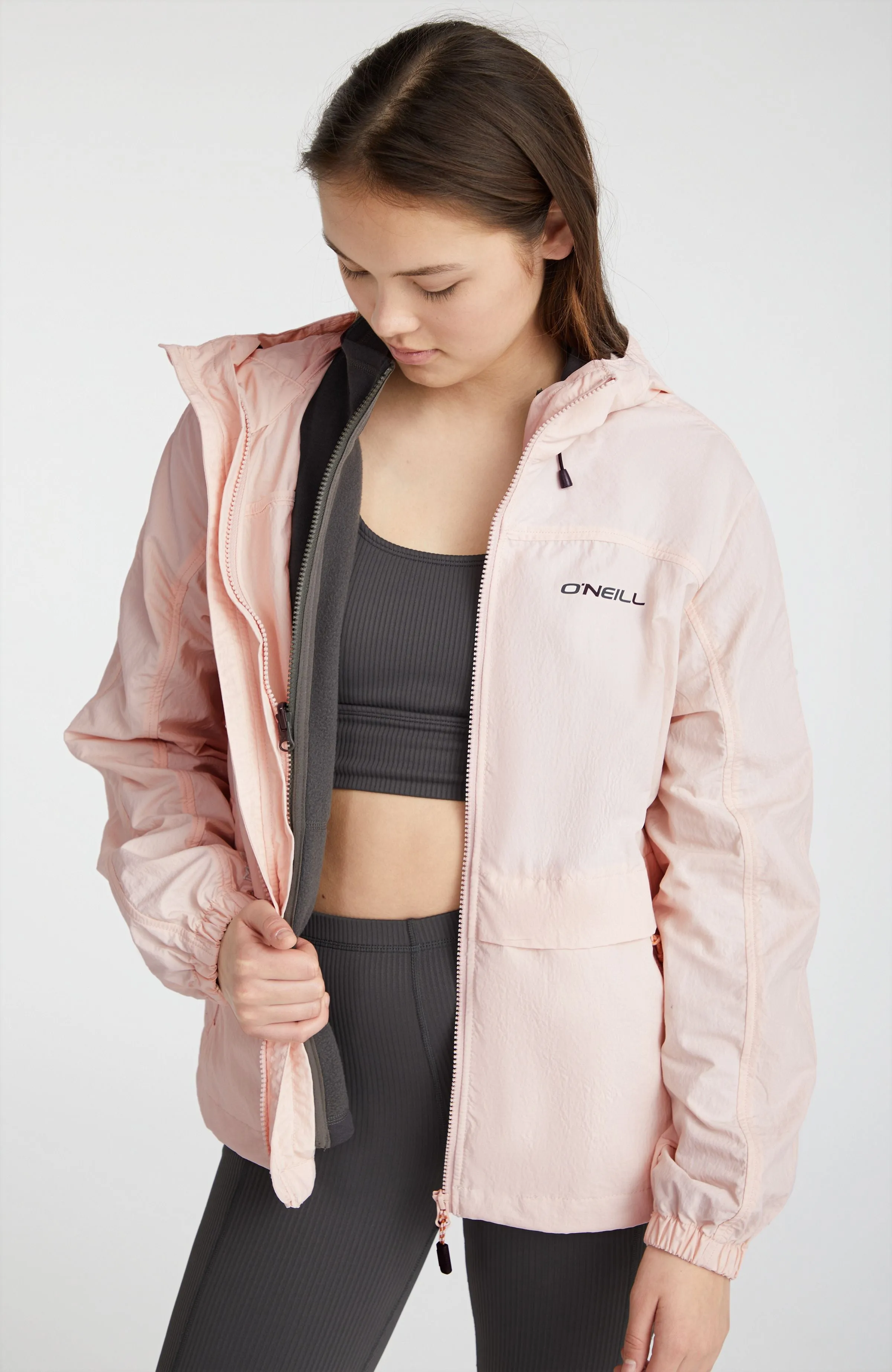 O'Neill TRVLR Series Track Jacket | Peach Whip