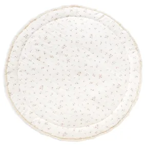 Organic Cotton Quilted Play Mat - Bloom