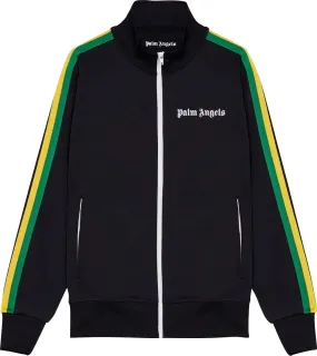 Palm Angels Exodus Classic Track Jacket Black White