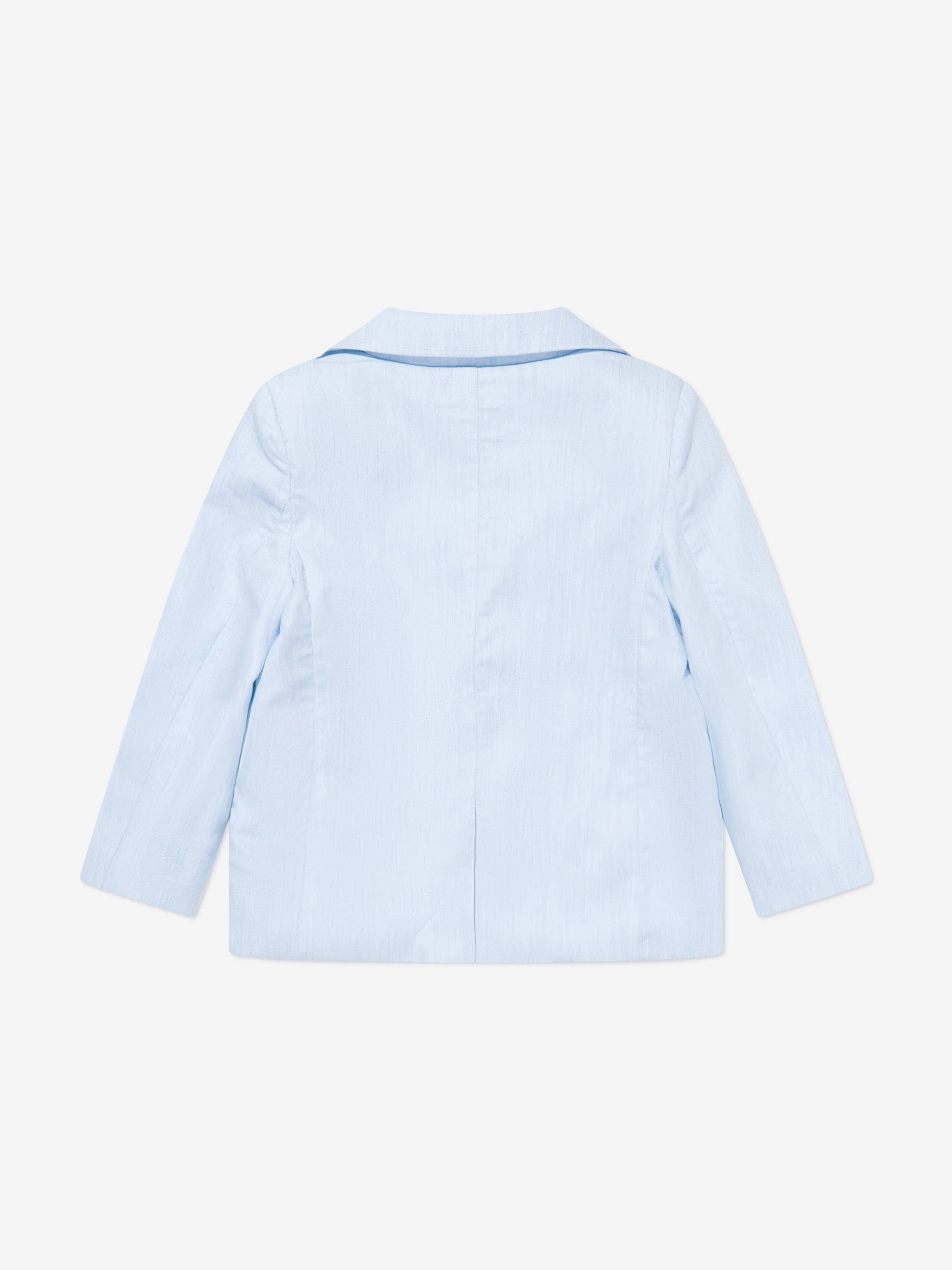 Patachou Boys Cotton Blazer in Blue