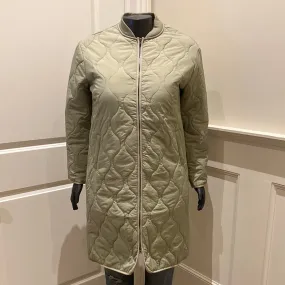 Pink martini Anya Quilted long jacket