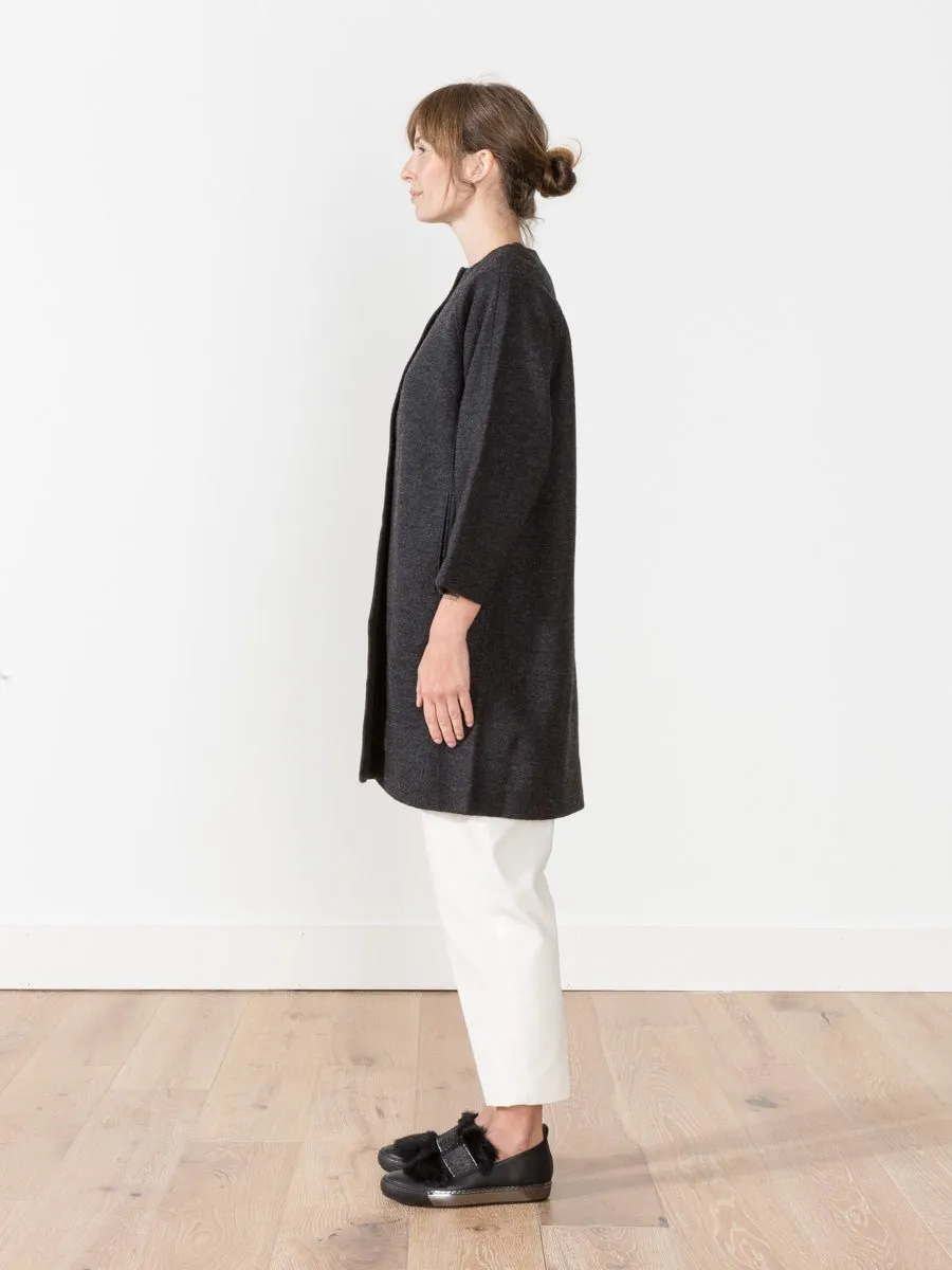 press wool coat