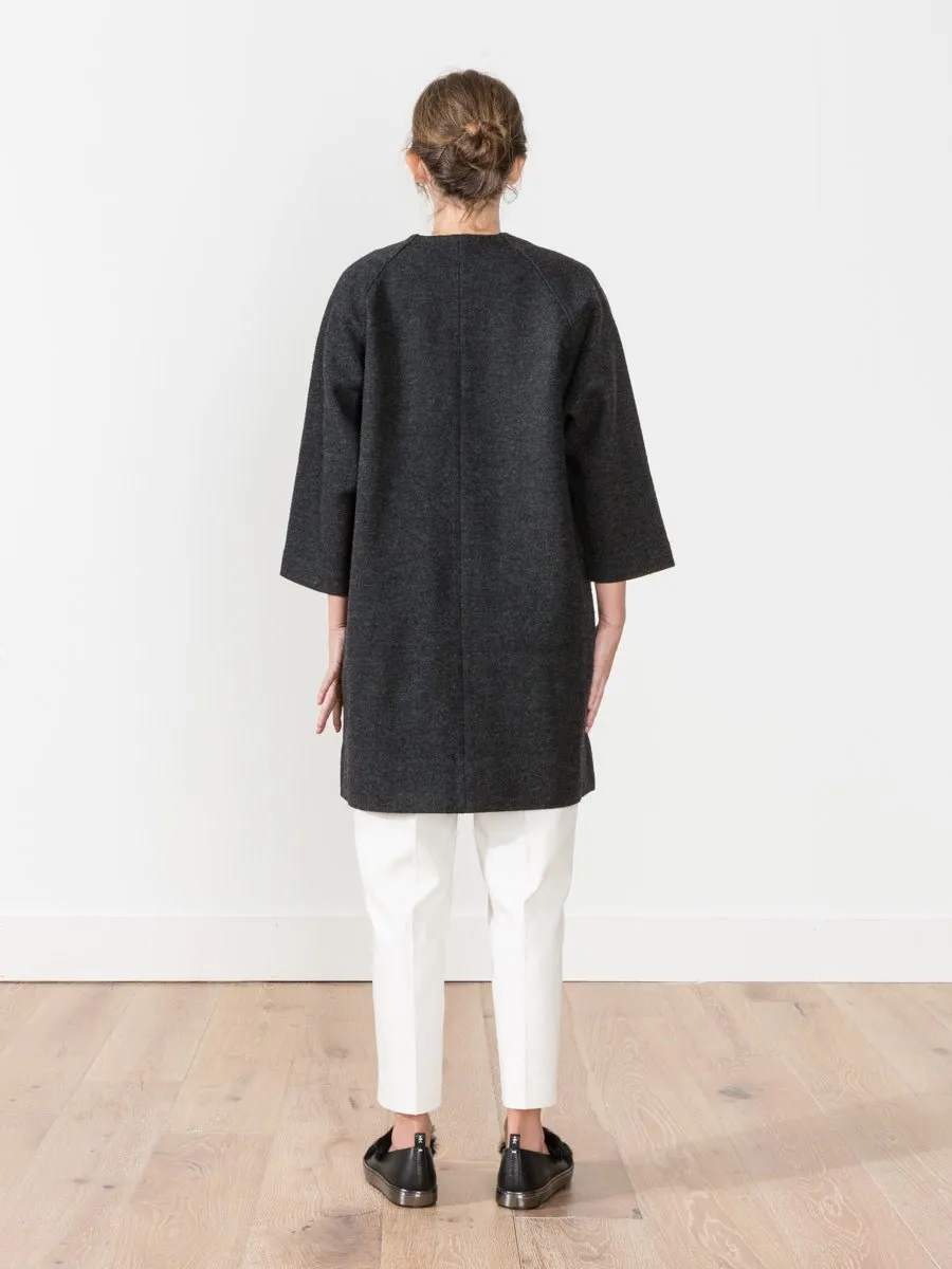 press wool coat