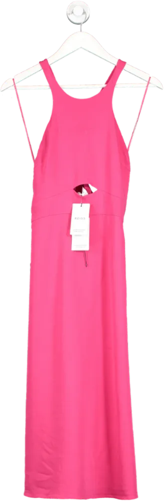 REISS Pink Vienna Occasion Bodycon Dress UK 10