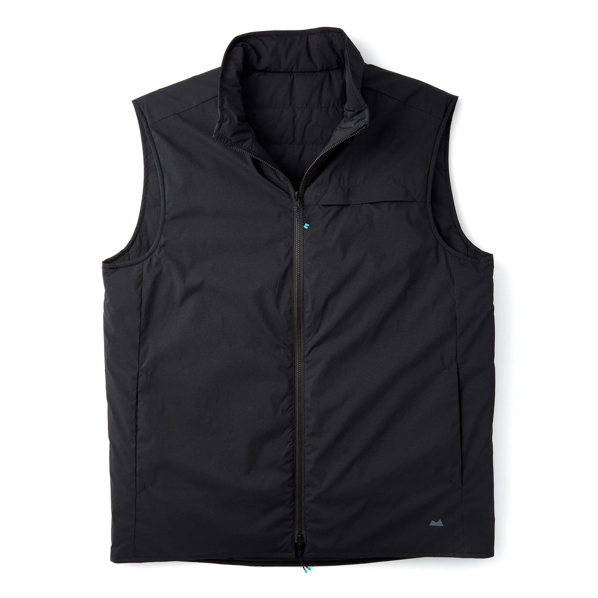 Reversible Insulated Vest in Black