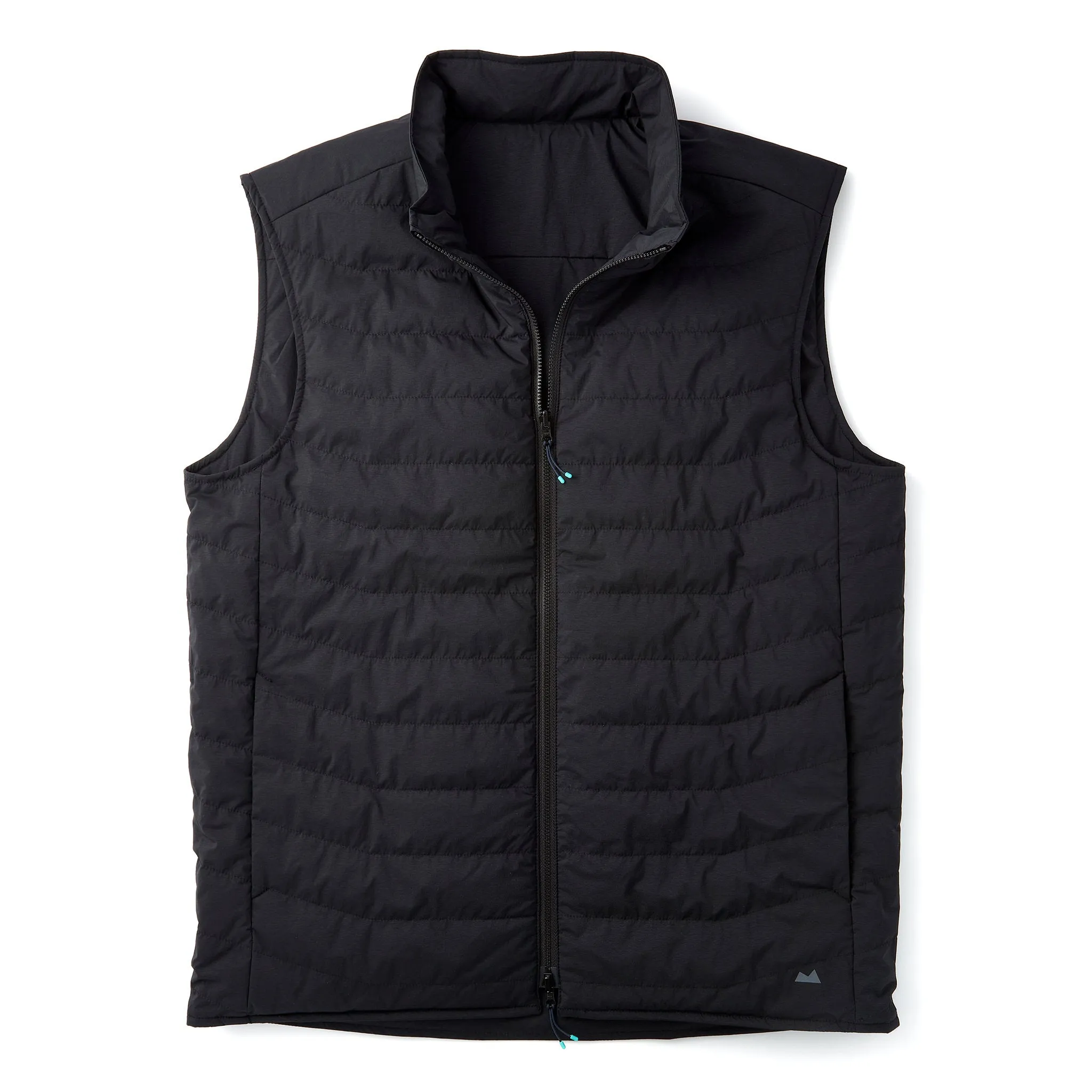 Reversible Insulated Vest in Black