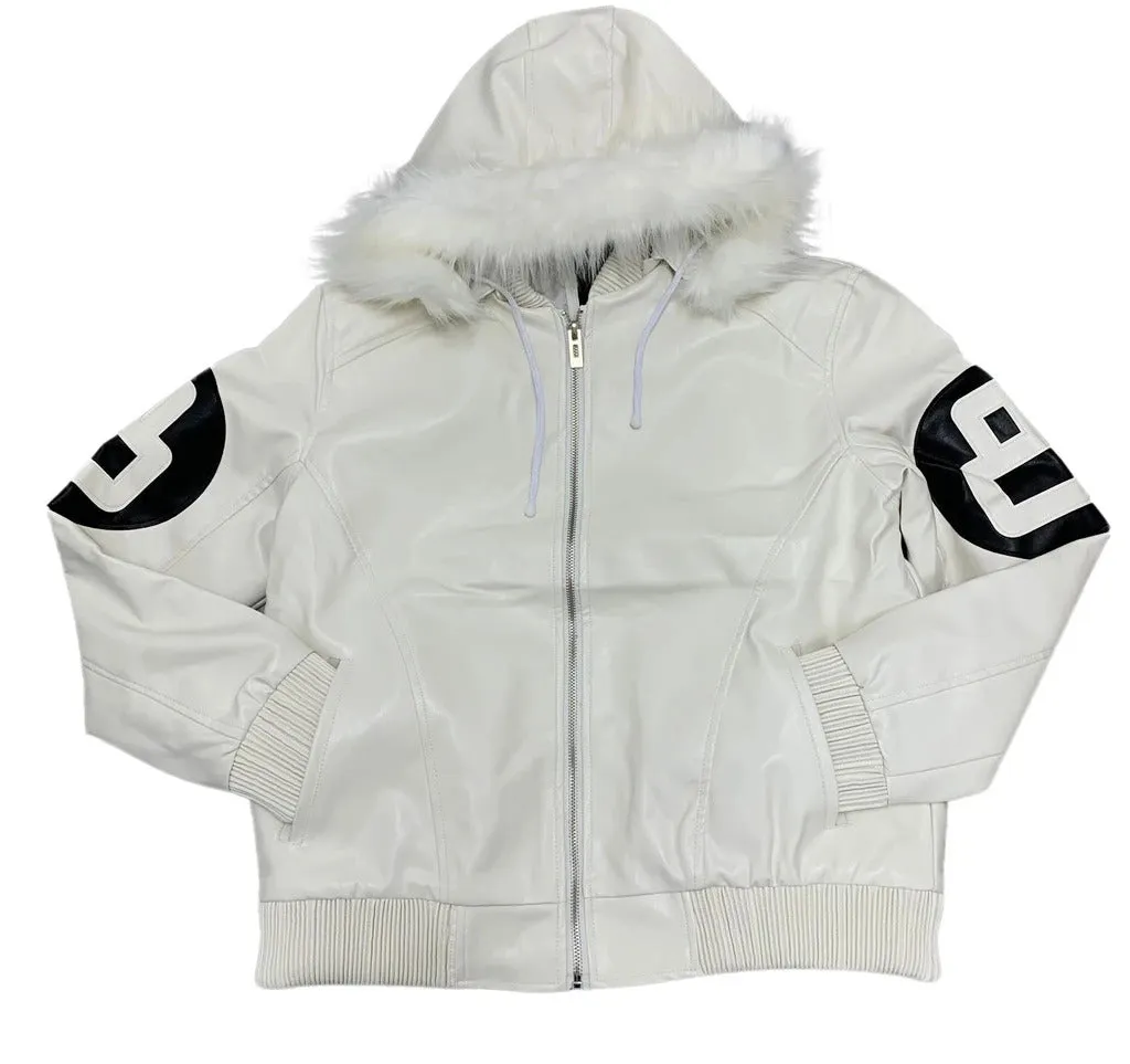 Robert Phillipe White 8 Ball Jacket