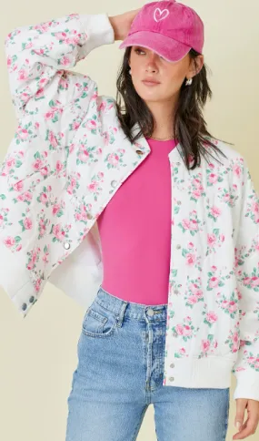 Rosetta Bloom Bomber Jacket