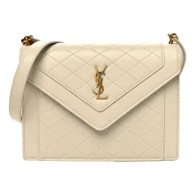 Saint Laurent Gabby Crema Shoulder Bag