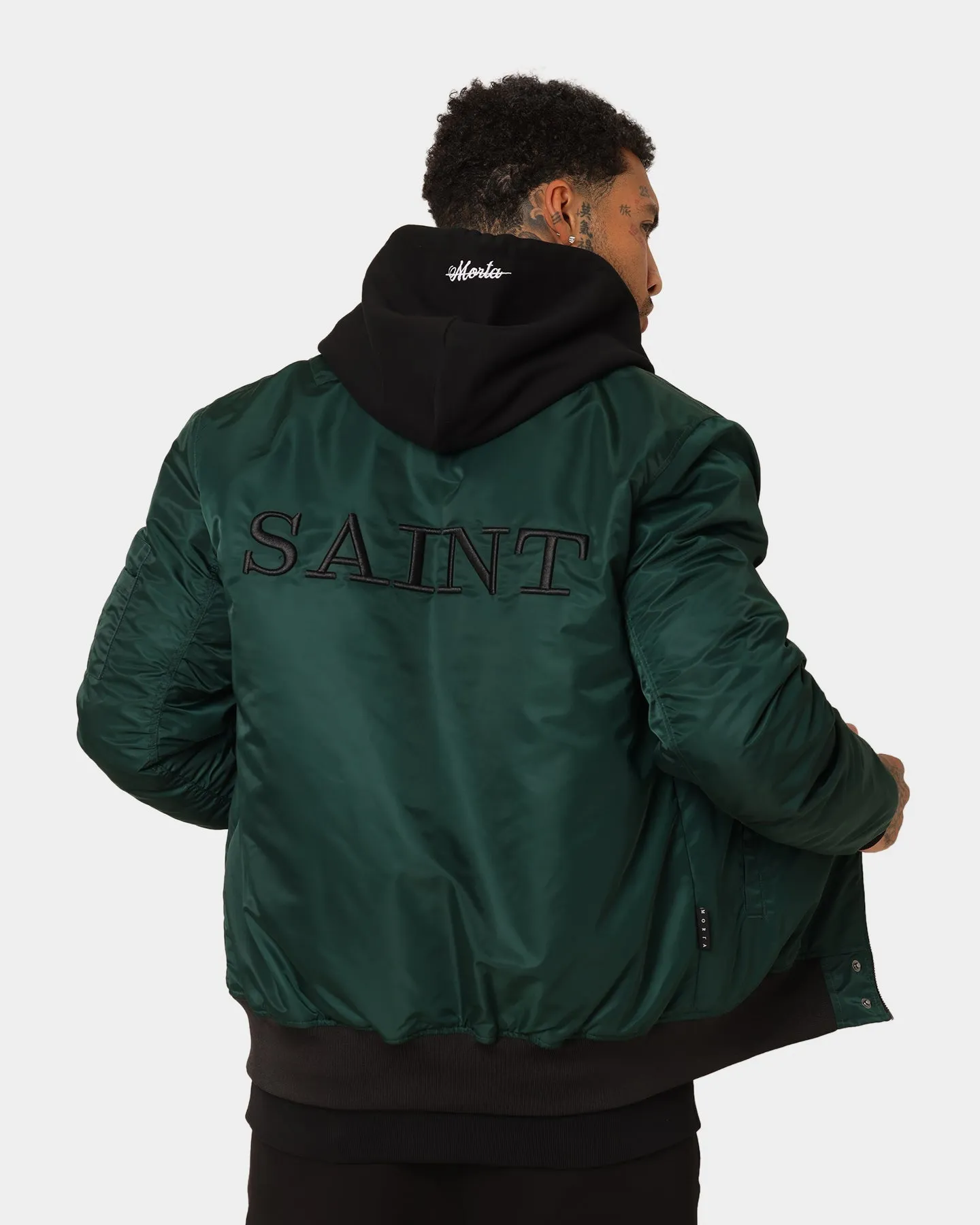 Saint Morta Annex Bomber Jacket Stadium Green