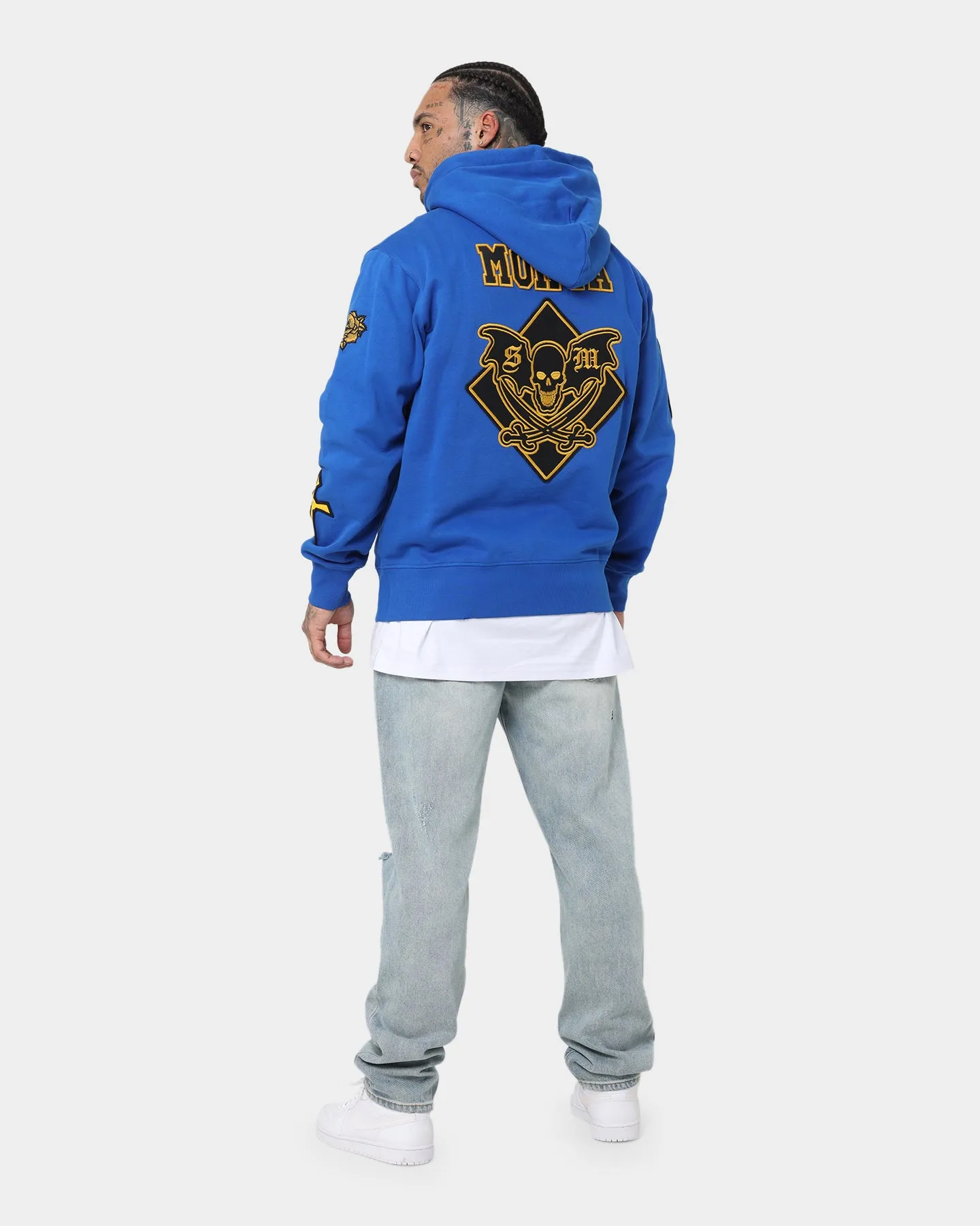 Saint Morta Graveyard Hoodie Royal/Black/Gold