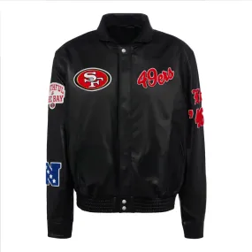 SAN FRANCISCO 49ERS LEATHER JACKET