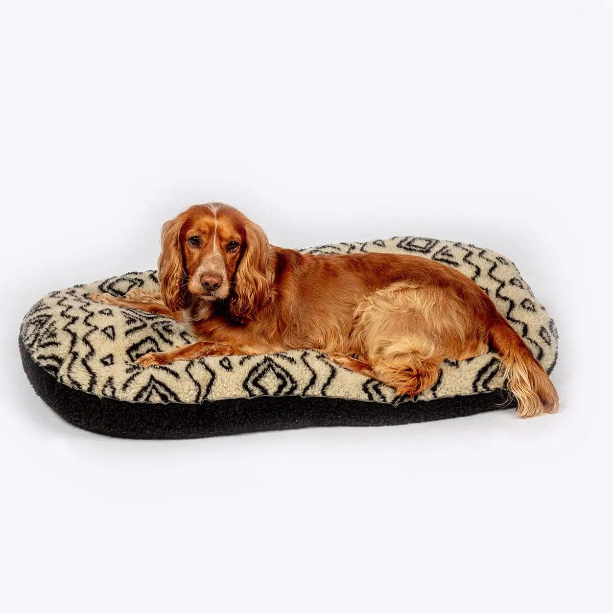 Sherpa Fleece Luxury Quilted Mattress Dog Bed