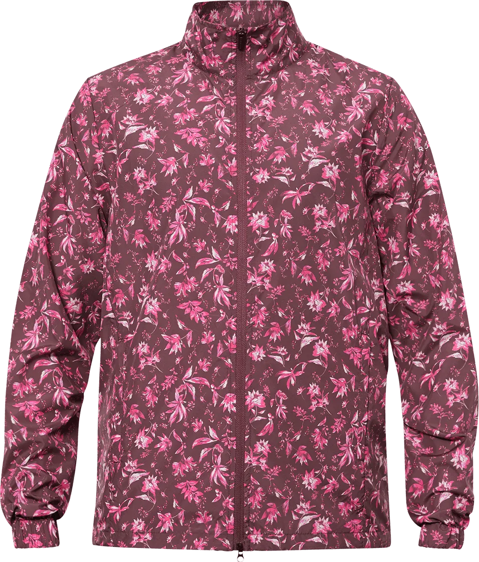 SIZE M -ROHNISCH Packable Wind Jacket Neon Flower Pink