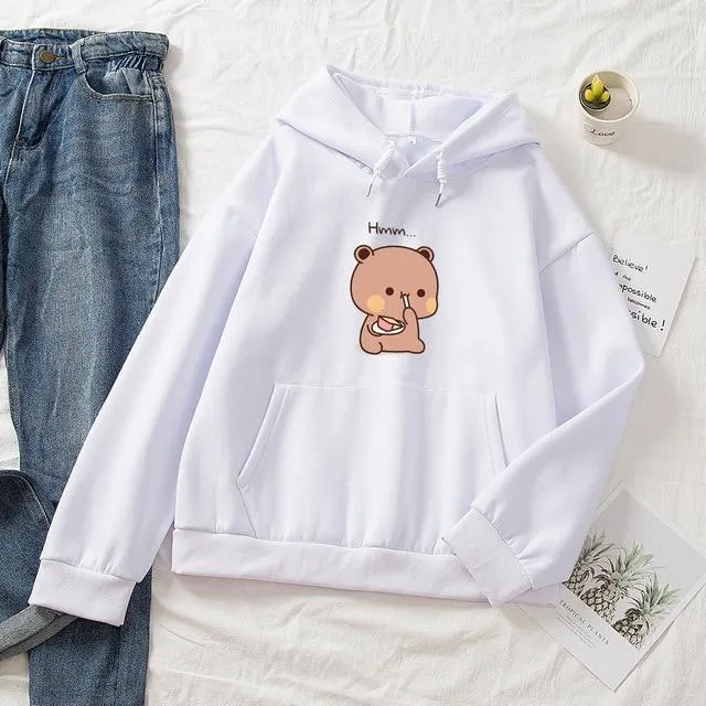 Snacking Bear Soft Hoodie