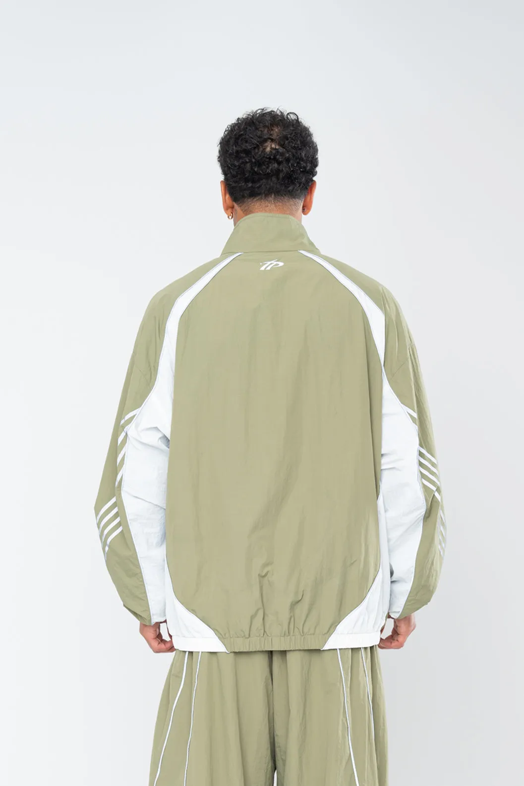 SPORTSWEAR TRACK JACKET - BURNT OLIVE