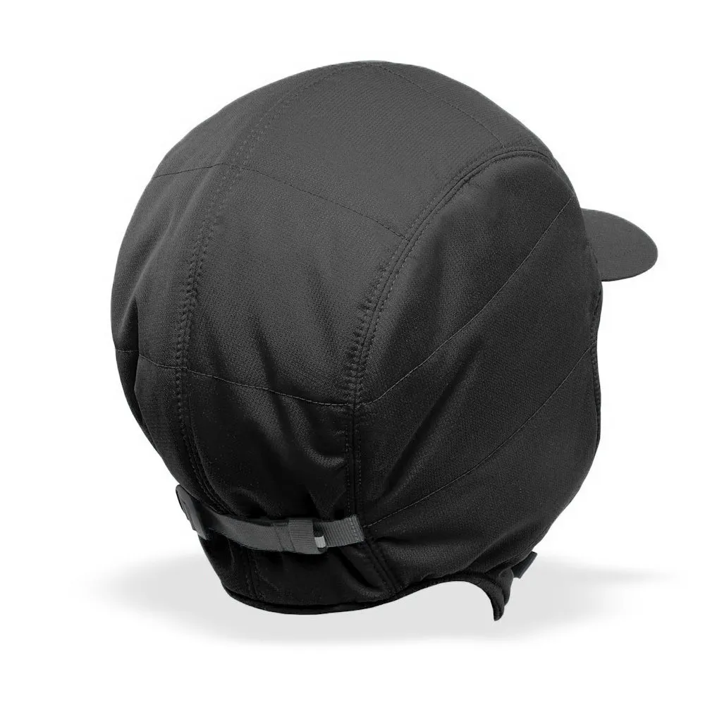 Sunday Afternoons Black Alpine Quilted Trapper Hat (Unisex)