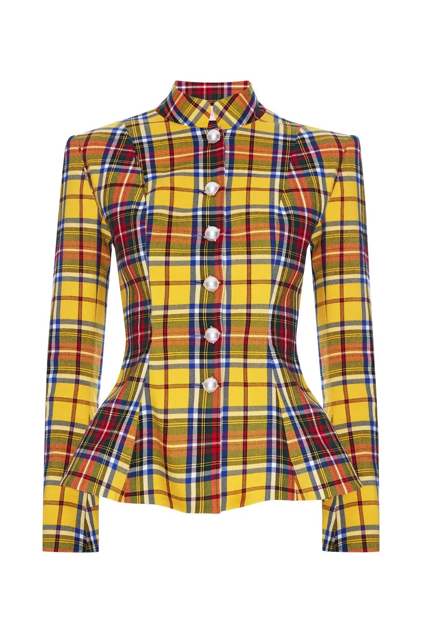 Tartan Yellow Jacket