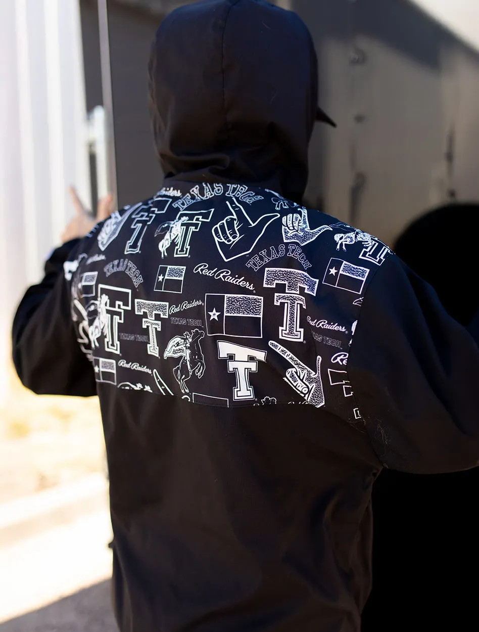 Texas Tech Dark Horse YOUTH "Kick It Old School" Anorak Jacket