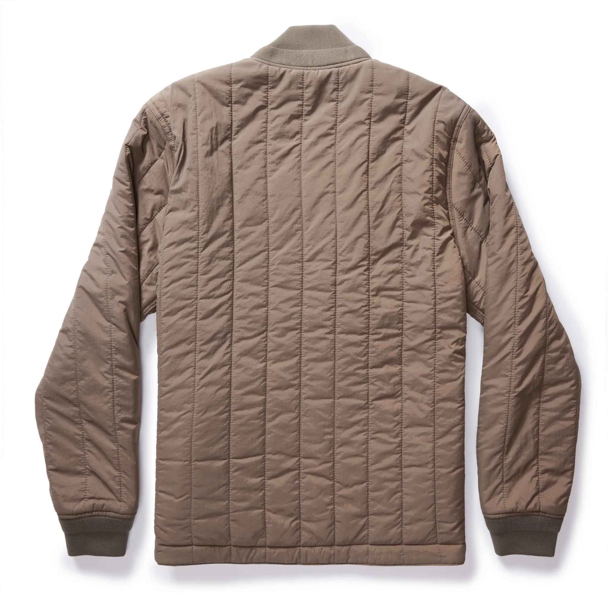 The Able Jacket in Morel Quilted Nylon