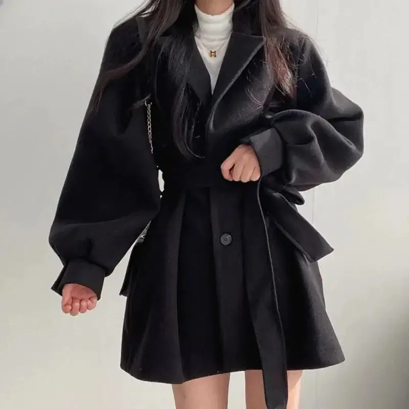 Thickened Wool Coat