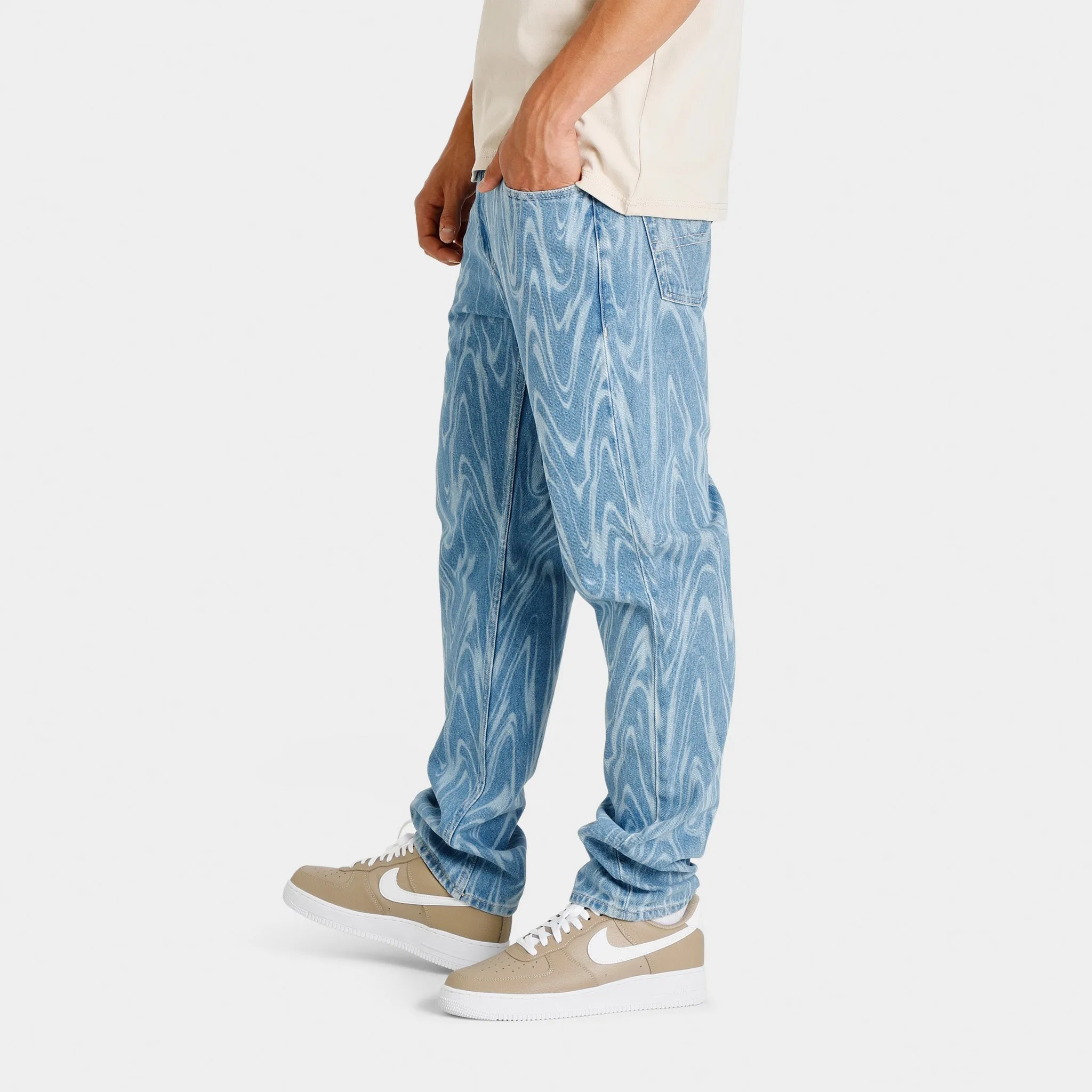 Tommy Jeans Ethan Straight Swirl Jeans / Denim Light