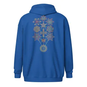 Unisex heavy blend zip hoodie - Symbol Tree