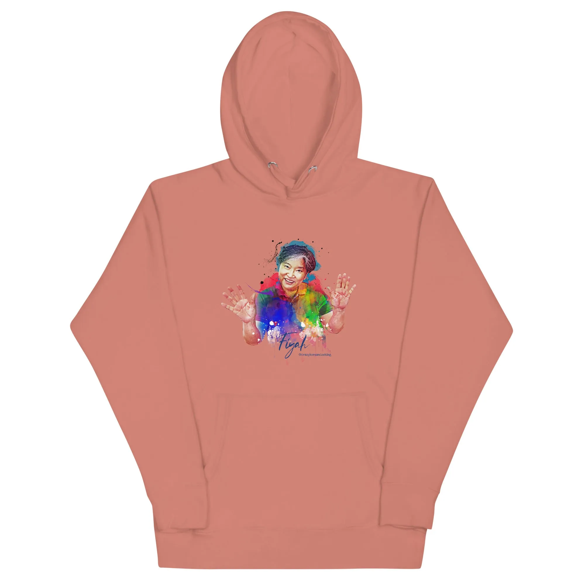 Unisex Hoodie, Mom Watercolor