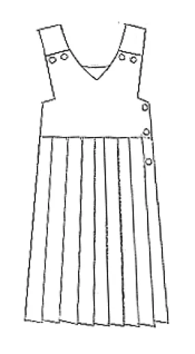 V-neck top with Knife Pleats Jumper 520